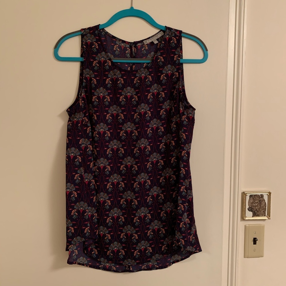 Daniel Rainn Floral Tank Top - Picture 1 of 2